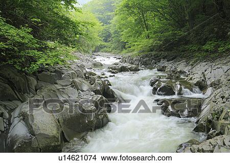 River in Nakatsugawa Valley View Large Photo Image Picture - River in Nakatsugawa Valley. Fotosearch