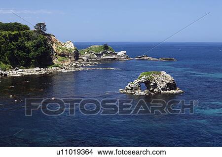 Picture - Rock Formations at Sea. Fotosearch