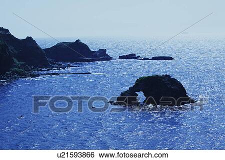 Rock Formations at Sea View Large Photo Image Stock Photograph - Rock Formations at Sea. Fotosearch