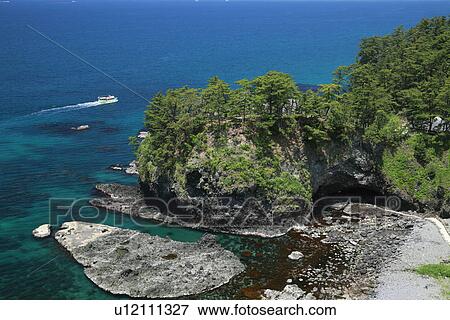 Rocky Coastline View Large Photo Image Stock Photo - Rocky Coastline. Fotosearch