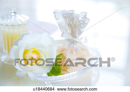 Rose and Aromatherapy Pouch View Large Photo Image Picture - Rose and Aromatherapy Pouch. Fotosearch