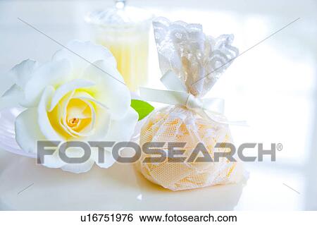 Rose and Aromatherapy Pouch View Large Photo Image Stock Photograph - Rose and Aromatherapy Pouch. Fotosearch