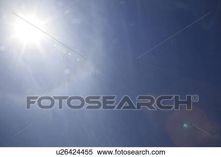 Stock Photography - Sky and sun, Peru, Latin America. Fotosearch