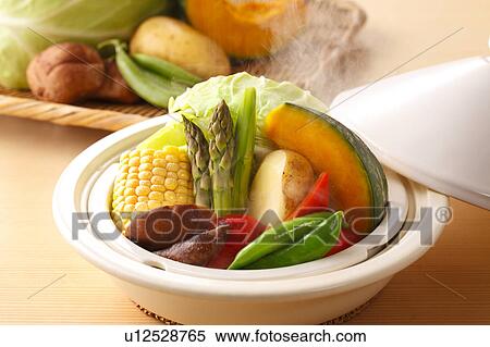 Steamed Vegetables View Large Photo Image Stock Photography - Steamed Vegetables. Fotosearch