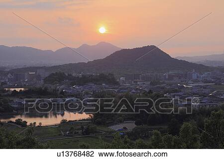 Sunset Over Mountains View Large Photo Image Stock Image - Sunset Over Mountains. Fotosearch