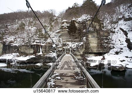 Tonohetsuri in Wnter View Large Photo Image Stock Photo - Tonohetsuri in Wnter. Fotosearch