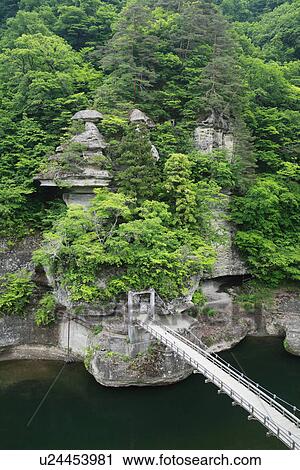 Tonohetsuri Ravine View Large Photo Image Stock Image - Tonohetsuri Ravine. Fotosearch