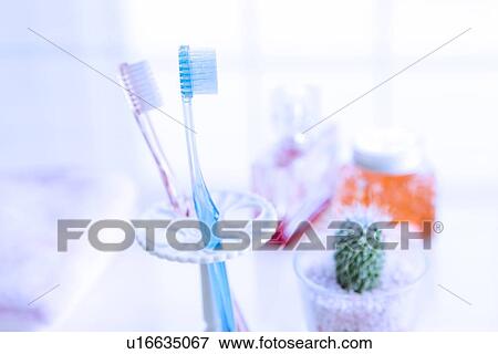 Toothbrushes View Large Photo Image Stock Photo - Toothbrushes. Fotosearch