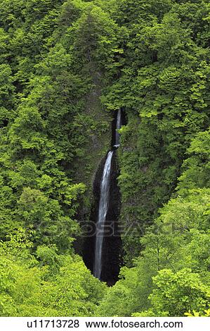 Stock Photo - Tsumijikura Falls. Fotosearch