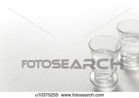Stock Photography - Two Glasses of Water. Fotosearch