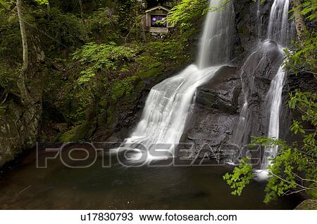 Stock Image - Utsue Shijuhachi Falls. Fotosearch