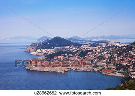 View of Dubrovnik View Large Photo Image Stock Image - View of Dubrovnik. Fotosearch