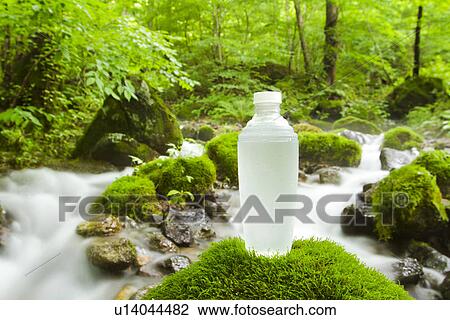 Water Bottle at Stream View Large Photo Image Stock Image - Water Bottle at Stream. Fotosearch