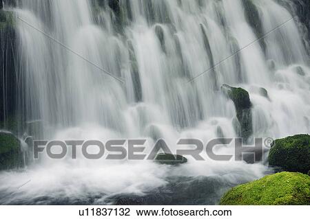 Waterfall View Large Photo Image Stock Image - Waterfall. Fotosearch