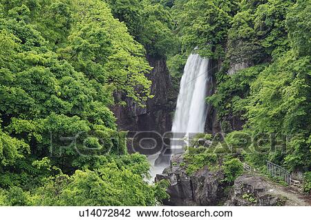 Stock Image - Waterfall. Fotosearch