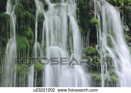 Stock Image - Waterfall. Fotosearch
