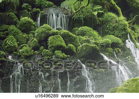 Stock Photo - Waterfall. Fotosearch