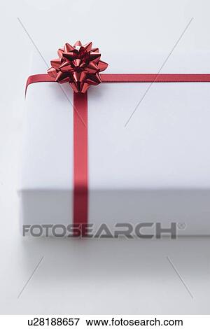 White Gift Box View Large Photo Image Stock Photo - White Gift Box. Fotosearch