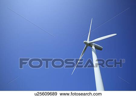 Stock Photo - Wind turbine. Fotosearch