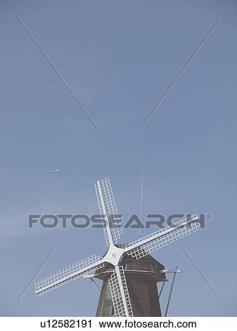 Windmill and Helicopter View Large Photo Image Stock Image - Windmill and Helicopter. Fotosearch