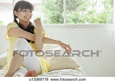 Young Woman Stretching View Large Photo Image Stock Photo - Young Woman Stretching. Fotosearch