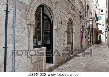 Alley in Old Town View Large Photo Image Stock Image - Alley in Old Town. Fotosearch