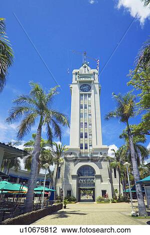 Stock Image - Aloha Tower. Fotosearch