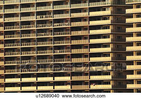 Stock Image - Apartment Block. Fotosearch