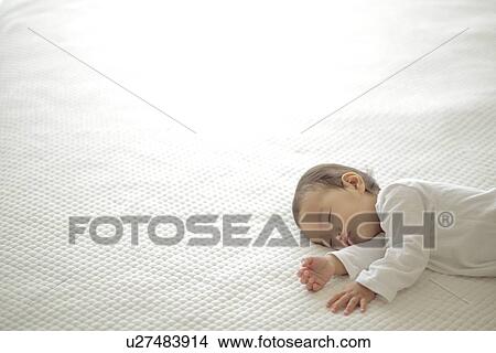 Baby girl sleeping View Large Photo Image Picture - Baby girl sleeping. Fotosearch