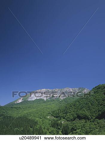 Blue Sky Over Daisen Mountain View Large Photo Image Stock Image - Blue Sky Over Daisen Mountain. Fotosearch