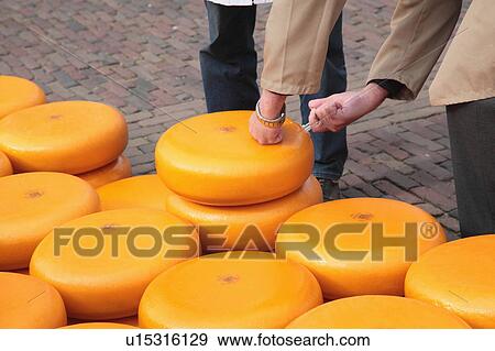 Stock Photo - Cheese Market. Fotosearch