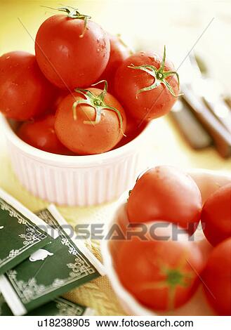 Cherry tomatoes in bowls View Large Photo Image Stock Photography - Cherry tomatoes in bowls. Fotosearch