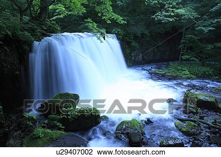 Choshi falls View Large Photo Image Stock Image - Choshi falls. Fotosearch