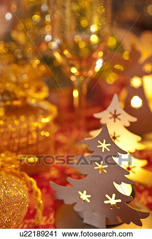 Christmas tree candle holder View Large Photo Image Stock Image - Christmas tree candle holder. Fotosearch