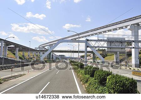 Chugoku Expressway View Large Photo Image Stock Photo - Chugoku Expressway. Fotosearch