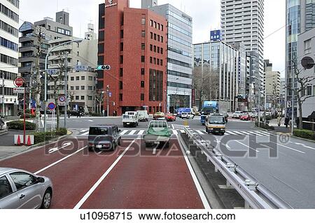 Stock Photography - Cityscape, Chuo Ward, Tokyo Prefecture, Japan. Fotosearch
