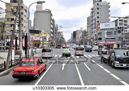 Stock Photography - Cityscape, Koto Ward, Tokyo Prefecture, Japan. Fotosearch