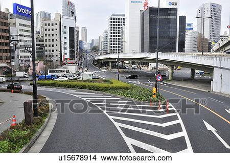Picture - Cityscape, Nagata-cho, Chiyoda Ward, Tokyo Prefecture, Japan. Fotosearch
