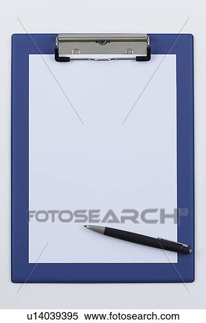 Clipboard and Pen View Large Photo Image Stock Photography - Clipboard and Pen. Fotosearch