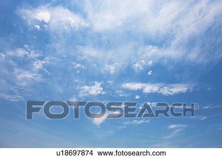 Clouds in Sky View Large Photo Image Picture - Clouds in Sky. Fotosearch