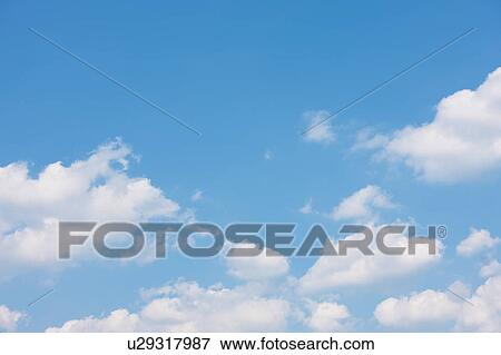 Clouds in Sky View Large Photo Image Stock Photo - Clouds in Sky. Fotosearch