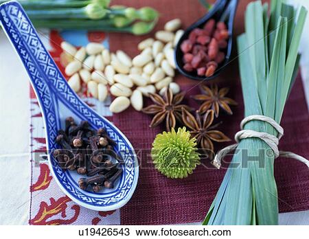 Clove, Star anise, Pine nuts and Wolfberry View Large Photo Image Stock Image - Clove, Star anise, Pine nuts and Wolfberry. Fotosearch