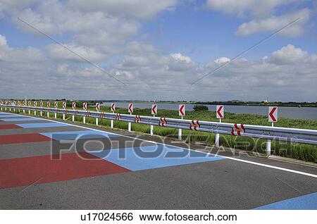 Stock Photograph - Curved Road Signs. Fotosearch