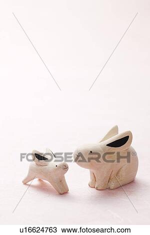 Decorative Rabbits View Large Photo Image Stock Image - Decorative Rabbits. Fotosearch