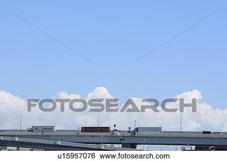 Stock Photograph - Elevated Highway. Fotosearch