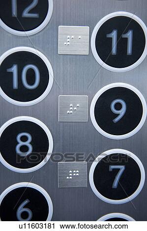 Elevator Buttons View Large Photo Image Stock Image - Elevator Buttons. Fotosearch