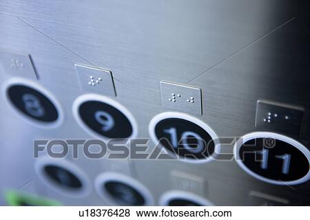 Elevator Buttons View Large Photo Image Stock Photo - Elevator Buttons. Fotosearch