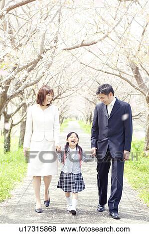 Family holding hands and walking View Large Photo Image Stock Photo - Family holding hands and walking. Fotosearch