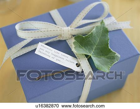 Stock Image - Gift box. Fotosearch