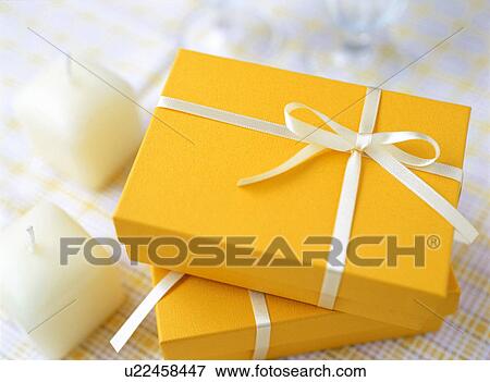Stock Photo - Gift box. Fotosearch